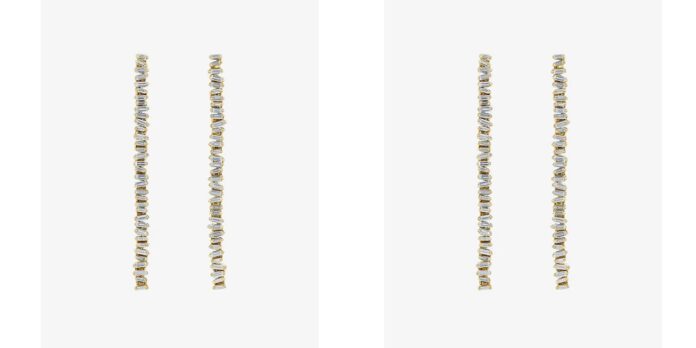 Baguette Diamond Earrings