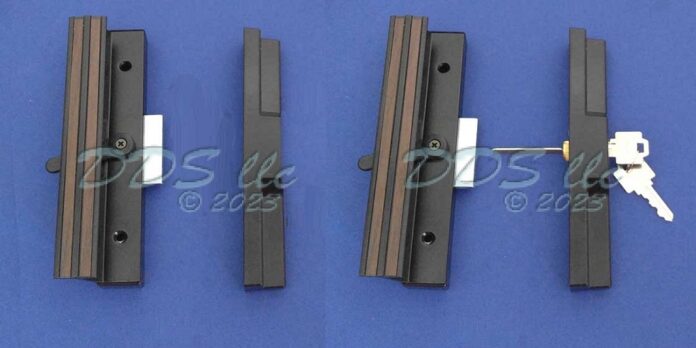 Sliding Door Handle With Lock