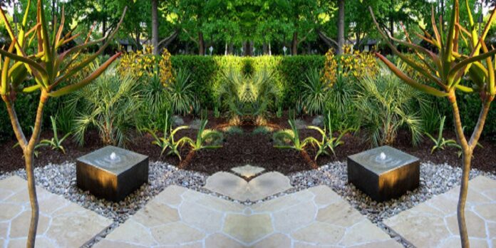 granite fountain