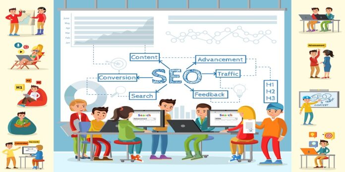 Business Analysis Infographic Concept SEO company in India