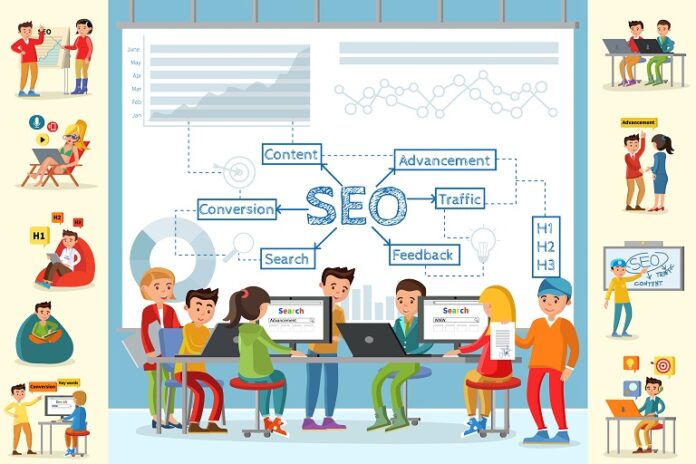 Business Analysis Infographic Concept Best SEO Reseller Companies