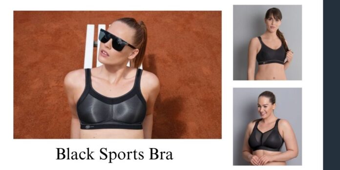 Black Sports Bra