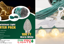 Decorating with C9 Christmas Lights: a Starter Guide