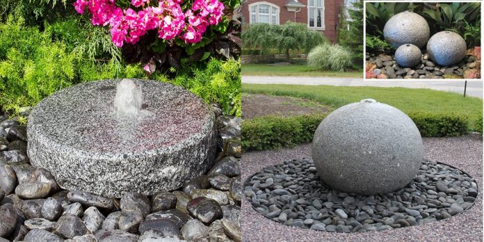 granite fountain
