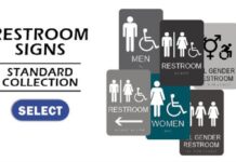 Why Bathroom Signs With Braille Are Essential for Modern Businesses