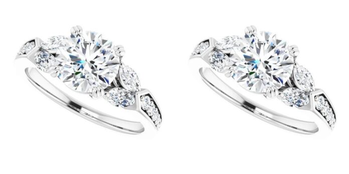 oval moissanite engagement rings