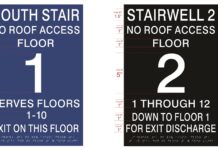 How Stairwell Signs Support Guests With Vision Loss
